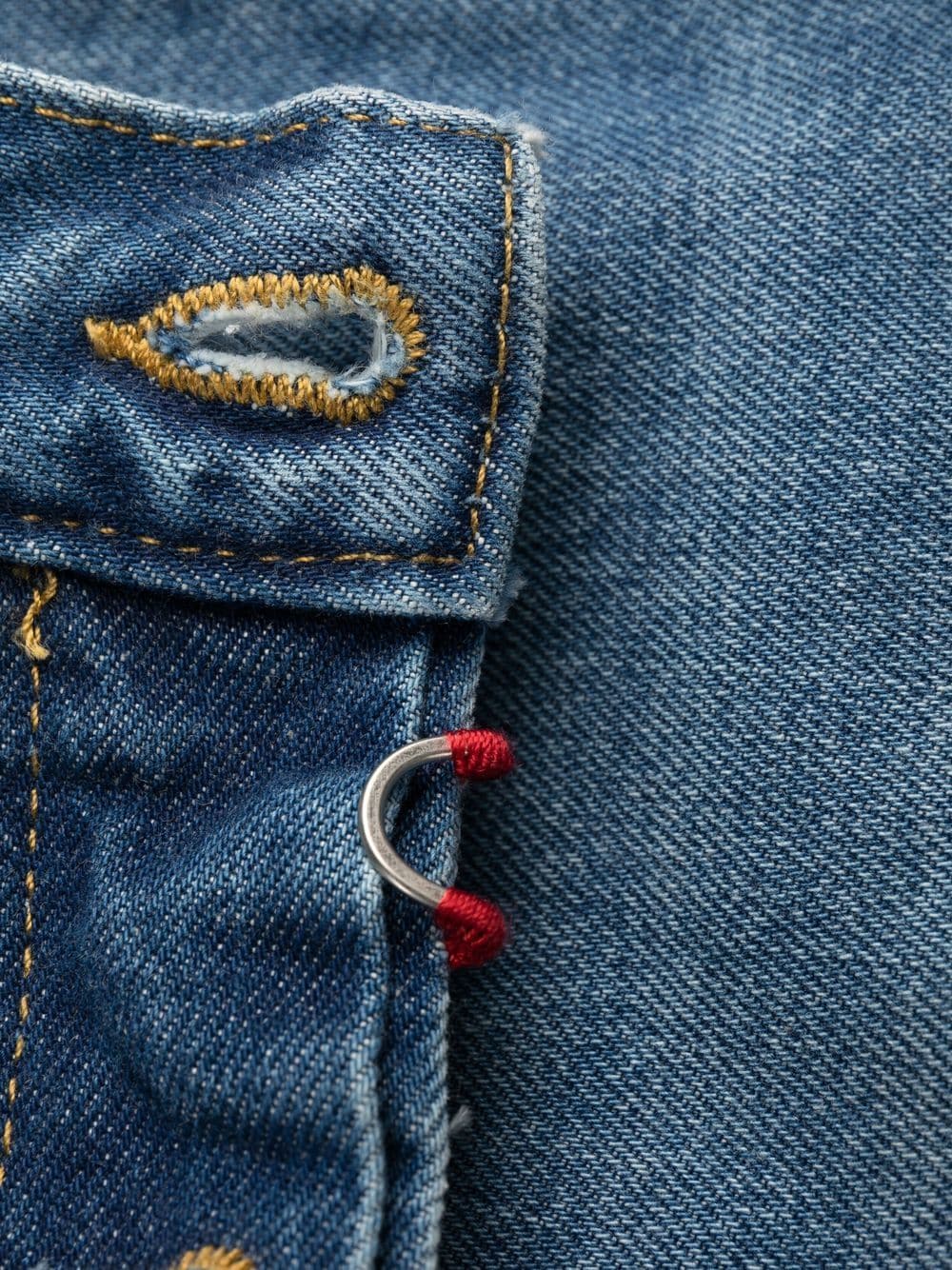 Maison Margiela Cut-Out-Waist Straight Jeans | Harrods US